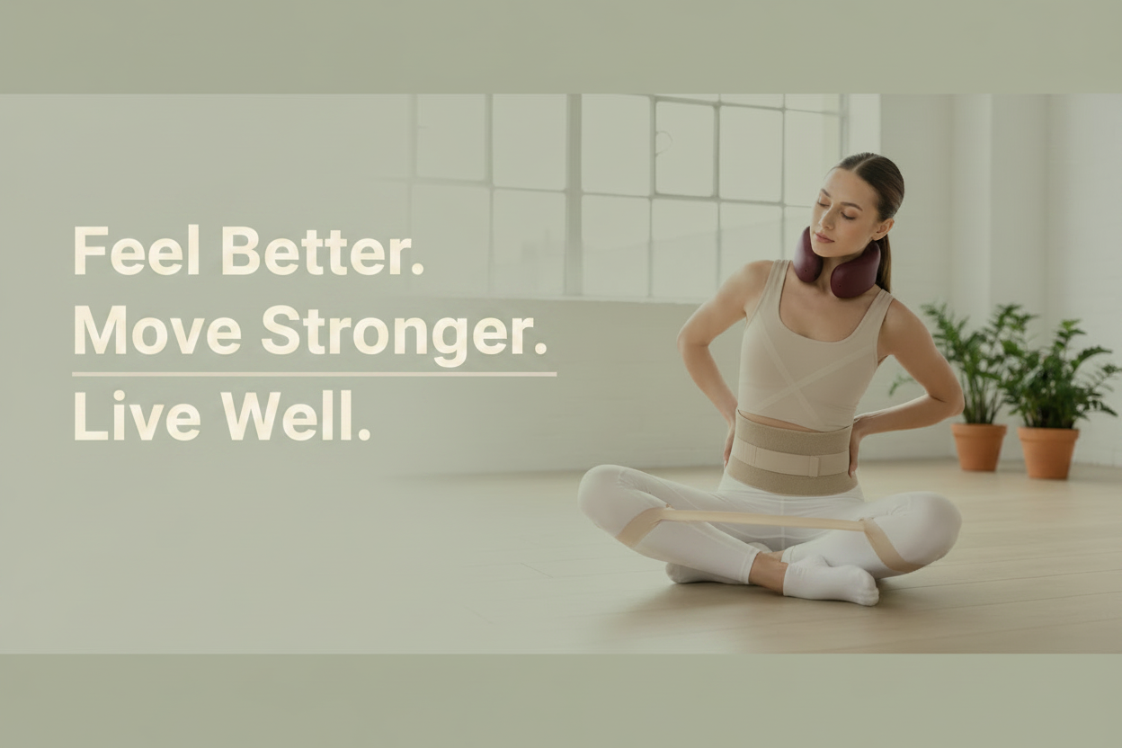Wellness Banner - Sage Green & Off-White